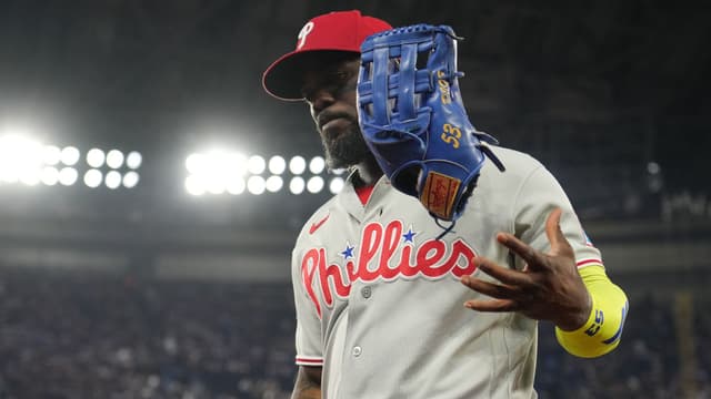 Phillies Lose Adolis Garcia to Season Ending Lat Tear