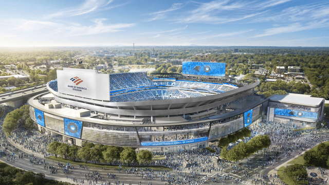 Panthers Commit $1.3 Billion to Bank of America Stadium's Future