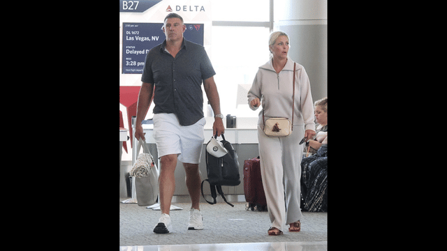 Mike Vrabel, Wife Jen Spotted Together After Taylor Swift-Travis Kelce Wedding