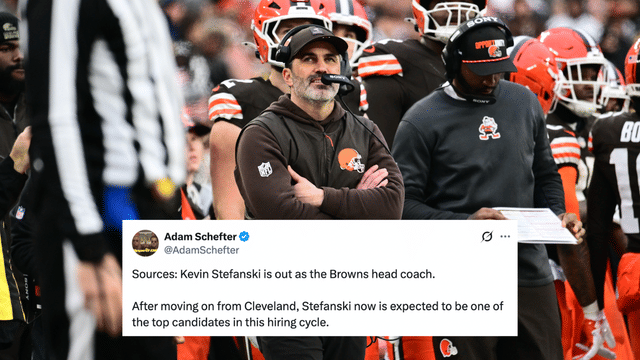 Browns Fire HC Kevin Stefanski