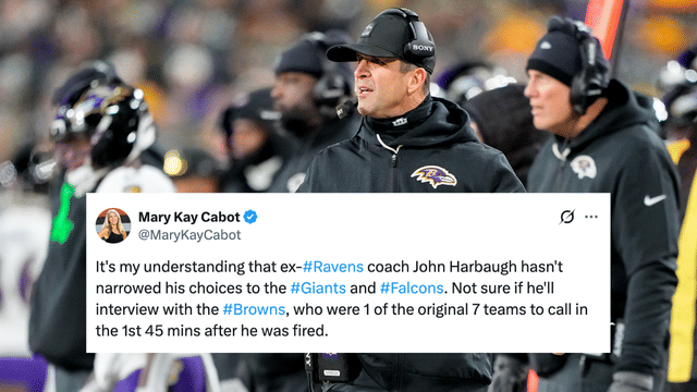 Insider Says John Harbaugh May Not Interview With the Browns