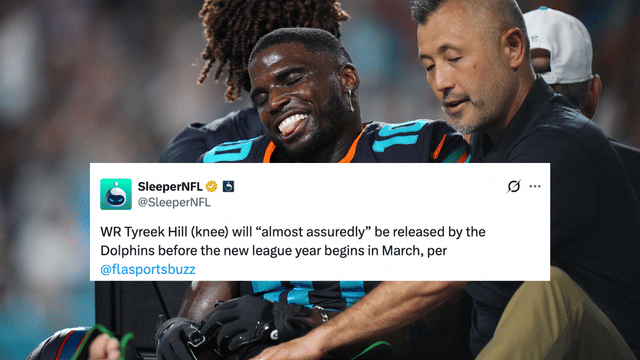 Tyreek Hill Expected to Be Cut as Dolphins Face Massive Cap Hit