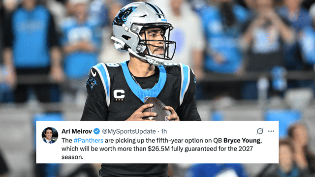 Panthers Pick Up Bryce Young’s Fifth-Year Option