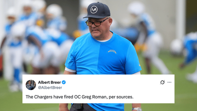 Chargers Fire Greg Roman After Two Postseason Duds on Offense