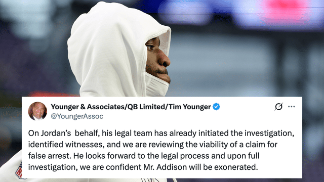 Jordan Addison’s Agent Says Vikings WR Will Be “Exonerated” After Arrest