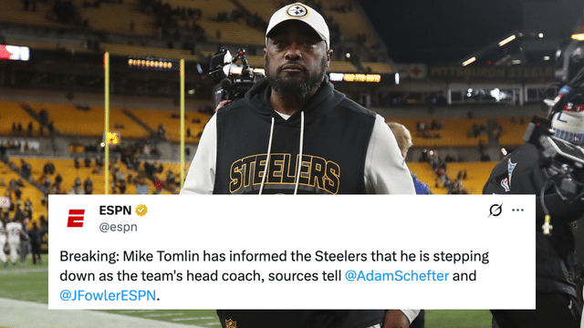 Mike Tomlin Steps Down After 19 Seasons as Steelers Head Coach
