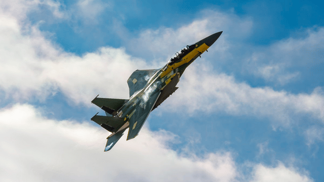 F-15 Jets Guard Super Bowl LX Skies Over Levi’s Stadium