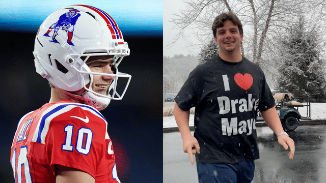 Will Campbell Shows Love For QB Drake Maye With His Gameday Arrival Outfit