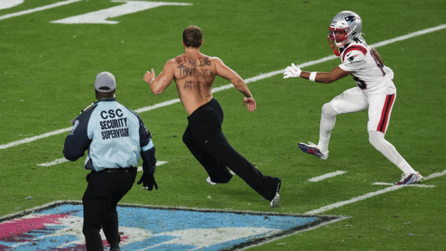 Super Bowl LX Streaker Charged After Fourth-Quarter Field Intrusion