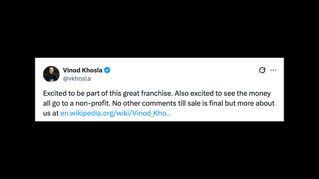 Vinod Khosla Highlights Charitable Impact of Seahawks Purchase