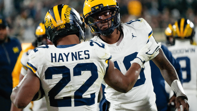 Michigan Running Back Justice Haynes Enters NCAA Transfer Portal