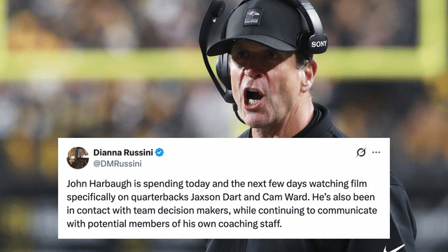 John Harbaugh's Team Search Boils Down To Two Quarterbacks