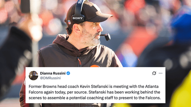 Kevin Stefanski Meets Falcons Again as Atlanta Coaching Search Intensifies