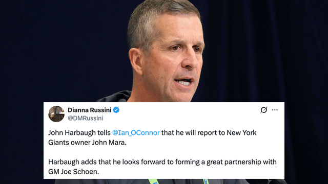 John Harbaugh to Report Directly to Owner John Mara Instead of GM Joe Schoen