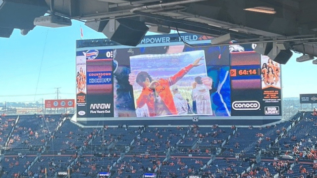 Broncos Troll Josh Allen by Flashing Hailee Steinfeld on Jumbotron