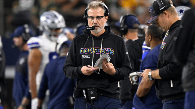 Matt Eberflus to Call Cowboys Defense From Booth