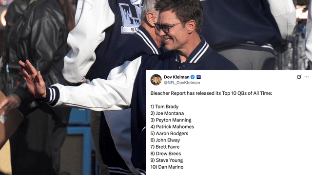 Bleacher Report Reveals Top 10 Quarterbacks of All Time