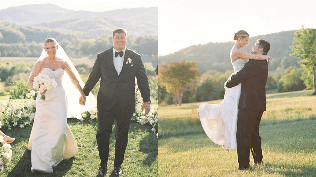 Raiders Star Tyler Linderbaum Marries Longtime Girlfriend After Massive Contract Payday