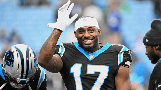 Panthers WR Xavier Legette Rides His Horse to Playoff Game vs Rams