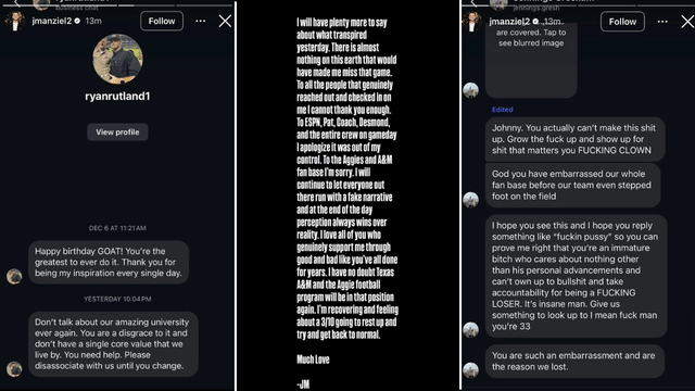 Johnny Manziel Addresses College GameDay Absence After Fan Backlash