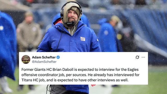 Eagles Set to Interview Brian Daboll for Offensive Coordinator Role