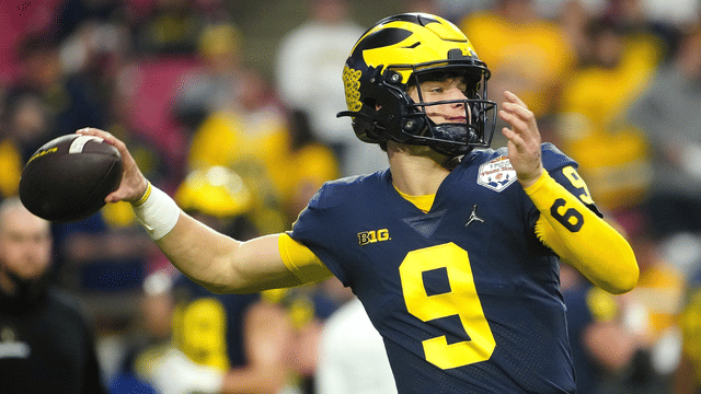 J.J. McCarthy Returns to Michigan for First Time Since College Glory