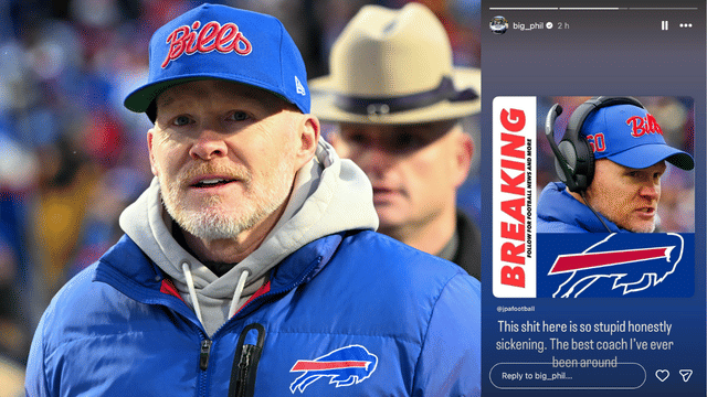 Jordan Phillips Blasts Bills for Firing Sean McDermott: “So Stupid, Honestly Sickening”