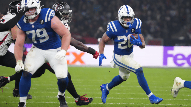 Jonathan Taylor’s 244 Yards Power Colts to OT Win Over Falcons in Germany