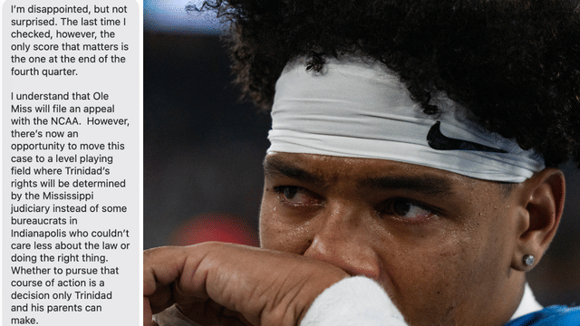 Trinidad Chambliss' Lawyer Blasts NCAA After Eligibility Waiver Denial