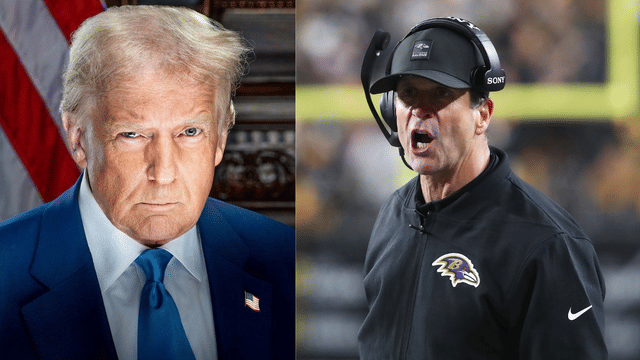 John Harbaugh Reacts to President Trump Endorsing Him For the Giants