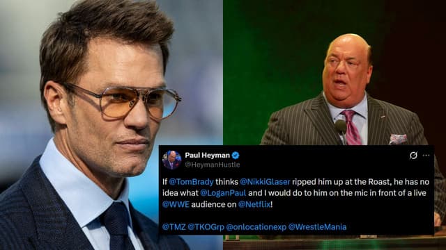 Paul Heyman Calls Out Tom Brady After Logan Paul-WWE Beef