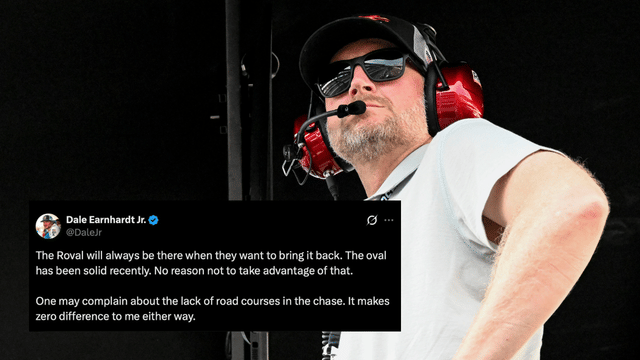 Dale Earnhardt Jr. Has No Issues With NASCAR Scrapping ROVAL As Playoff Track