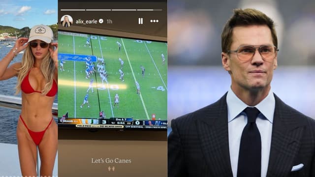 Alix Earle Hypes Ole Miss - Miami Matchup Amid Tom Brady Dating Rumors