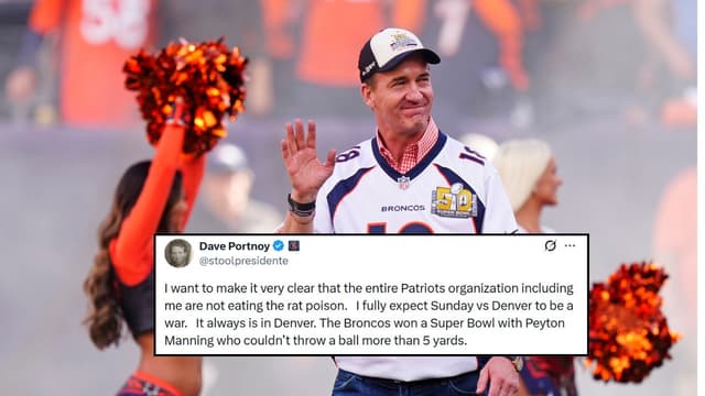 Patriots Fan Dave Portnoy Takes a Swipe at Peyton Manning as Broncos Eye Super Bowl