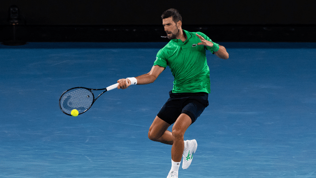 Novak Djokovic Takes First Set Against Carlos Alcaraz in AO Final