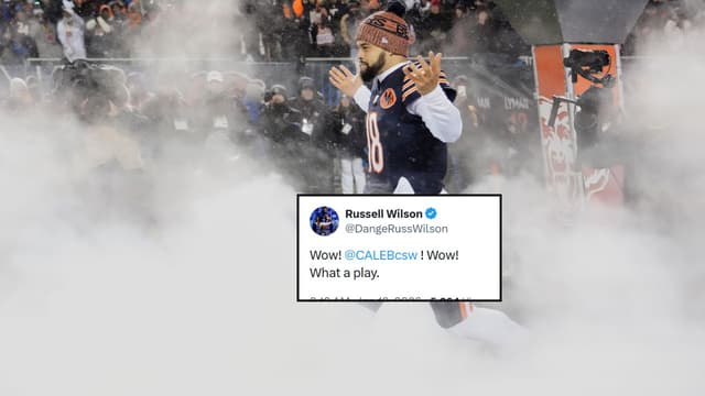 Russell Wilson Lauds Caleb Williams’ Late TD as Bears-Rams Head Into OT