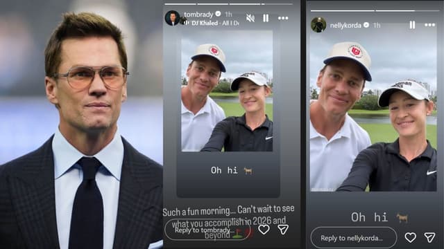 Tom Brady Sends Heartwarming Message to Nelly Korda After “Fun Morning”