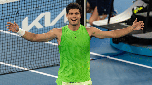 Carlos Alcaraz Beats Novak Djokovic to Claim First Aus Open Title