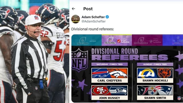 Brad Allen Snubbed as NFL Names Divisional Round Refs for Next Week