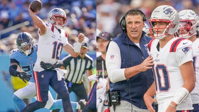 Drake Maye Gifts Mike Vrabel a Game Ball After Win Against Former Team