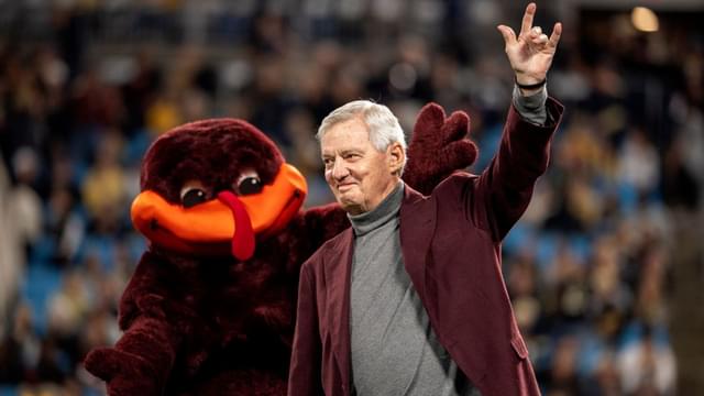 LaNorris Sellers Awards Frank Beamer Game Ball After Iconic Victory