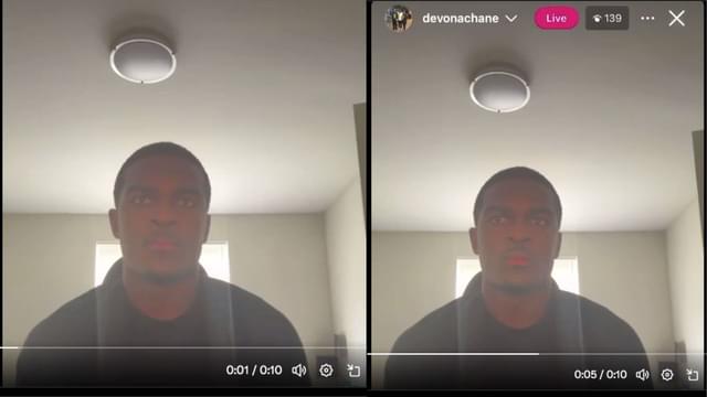 De’Von Achane Accidentally Goes Live on Instagram Leaving Fans Confused