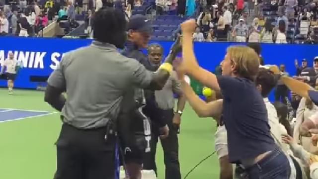 Jannik Sinner Fan Tries to Snatch Bag, Internet Reacts