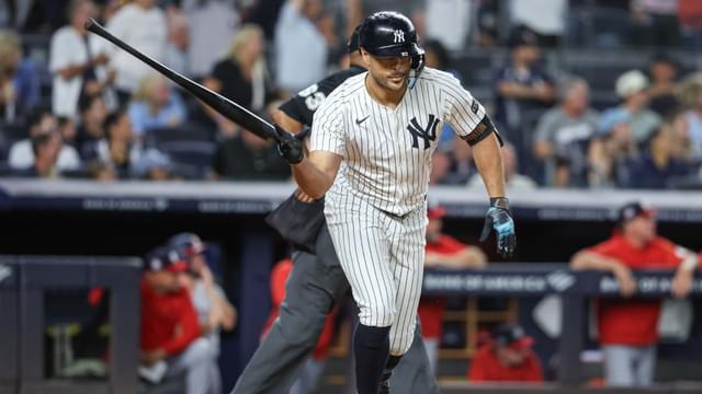 Giancarlo Stanton Returns to Left Field as Yankees Face Astros