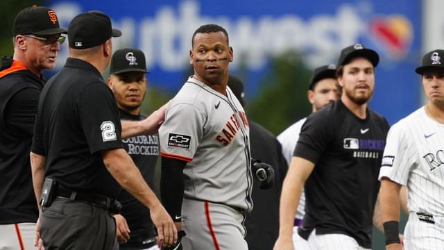 Rafael Devers Sparks Benches-Clearing Incident in Giants-Rockies Game
