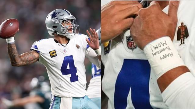 Dak Prescott Honors Late Mother With Wrist Tape Tribute During 2025 NFL Season Opener