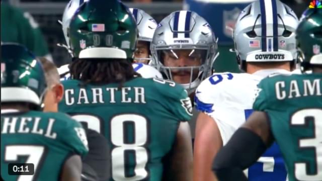 Credit: Screengrab from Jason Kelce's Tweet