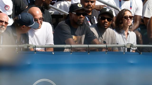 Kevin Durant Seen In Paris Ahead Of Rockets Training Camp