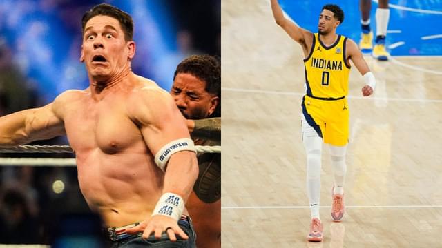 Tyrese Haliburton Calls out John Cena For His Merch Amid Wrestlepalooza News