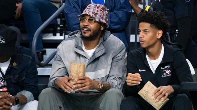 Kiyan Pays Tribute To His Father Carmelo Anthony Ahead Of Hall of Fame Induction